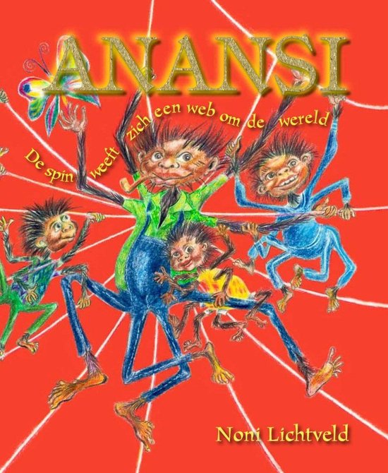 Cover van Anansi de Spin (verhalen)